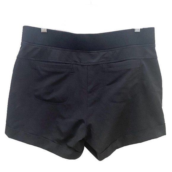 ATHLETA Black Midtown Cuffed Athletic Shorts Size 10 - Picture 3 of 13